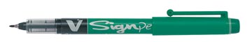 V-Signpen Roller Pilot (Groen)