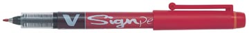 V-Signpen Roller Pilot (Rood)