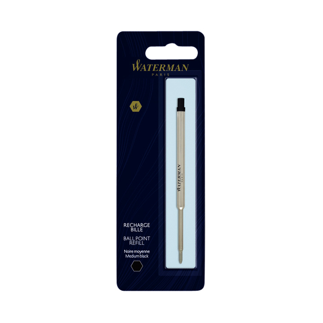 Vulling Balpen Waterman (Medium, zwart)