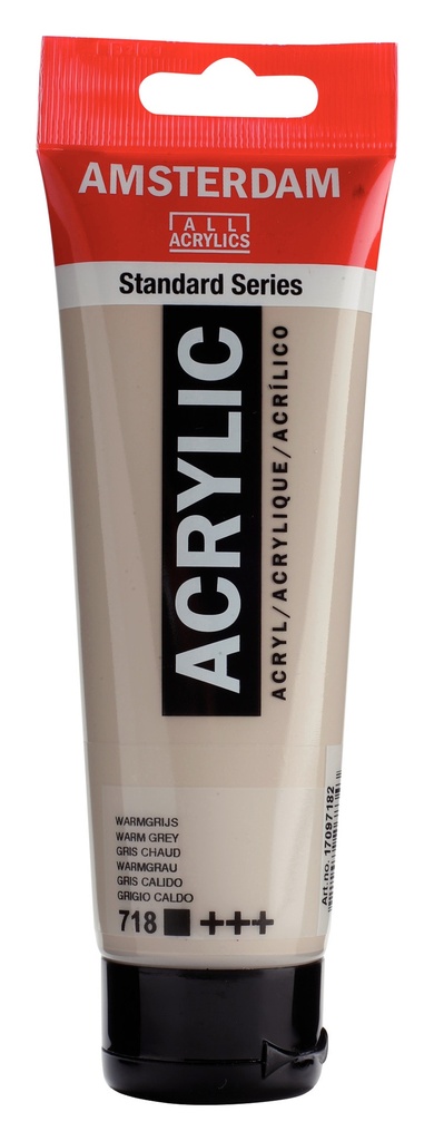 Standard Series Acrylverf Tube 120 Ml Warmgrijs 718