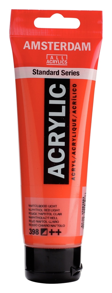 Standard Series Acrylverf Tube 120 Ml Naftolrood Licht 398