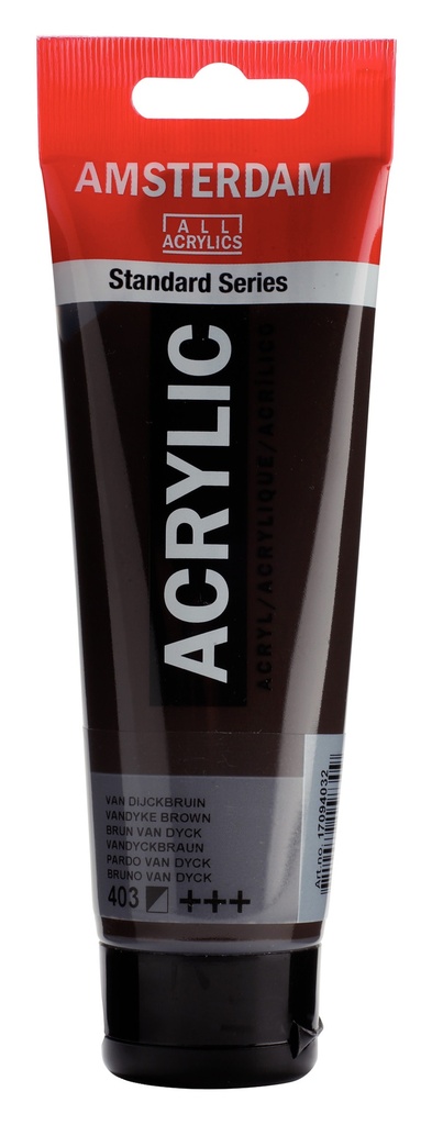 Standard Series Acrylverf Tube 120 Ml Van Dijckbruin 403