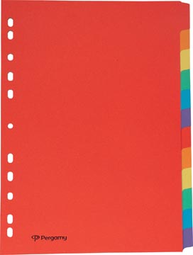 Gidsen Pp A4 12Tabs Gekleurd Pergamy