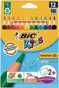 Etui 12 Potloden Bic Kids Evolution Triangle