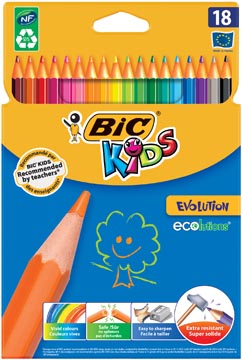Etui 18 Potloden Bic Kids Evolution