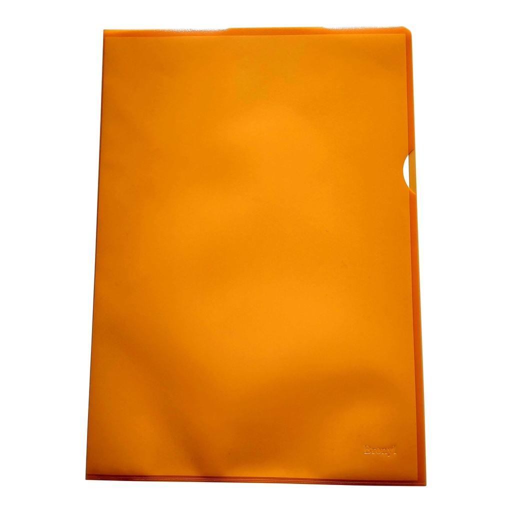 100x L-map PP oranje 110µ