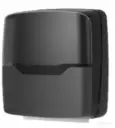 Dispenser vouwhanddoekjes kunststof zwart  Voor gevouwen afmeting 25 x 10,5 cm Voor art. 8751, 8752, 8753, 8754, 8755, 8756, 8760, 8761, 8764, 8766 