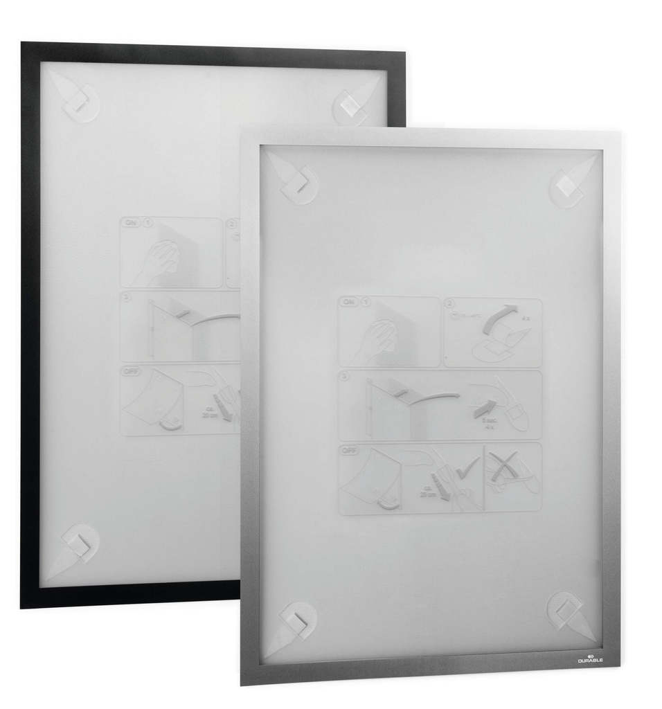 Informatiekader DURAFRAME® WALLPAPER A3 - zilver