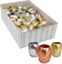 kerstlint eitje 20m metallic gd/zlv/br
