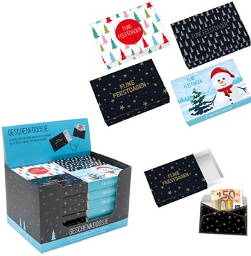 geschenkdoosje & envelop kerst