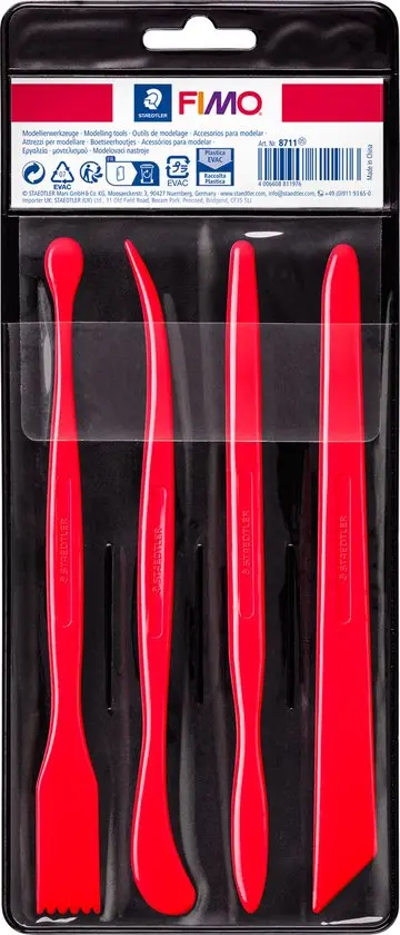 fimo boetseerspatels plastiek
