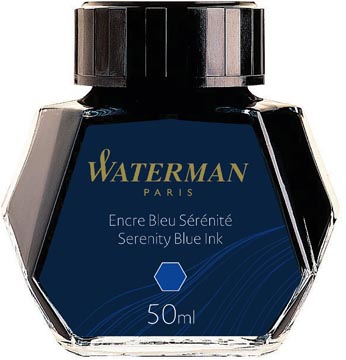 FLES INKT WATERMAN BLAUW