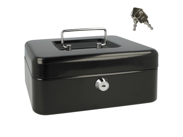 GELDKOFFERTJE (205X160X85 ZWART)