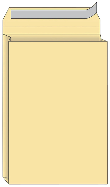 Envelop Monsterzak 229X324X38Mm Zelfklevend Creme 125 Stuks