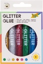 Glitterlijm Folia 6X9,5Ml Ass.