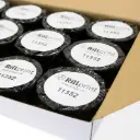 Dymo 11352/S0722520 compatible labels, 54x25 mm, wit, permanent, 500 per rol, 12 rollen