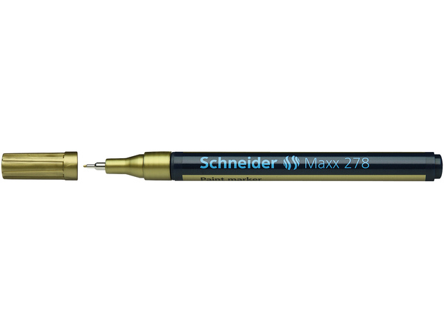 Lakmarker Schneider Maxx 278 0,8mm goud