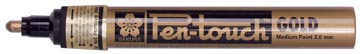 Sakura Pen-Touch Medium Goud