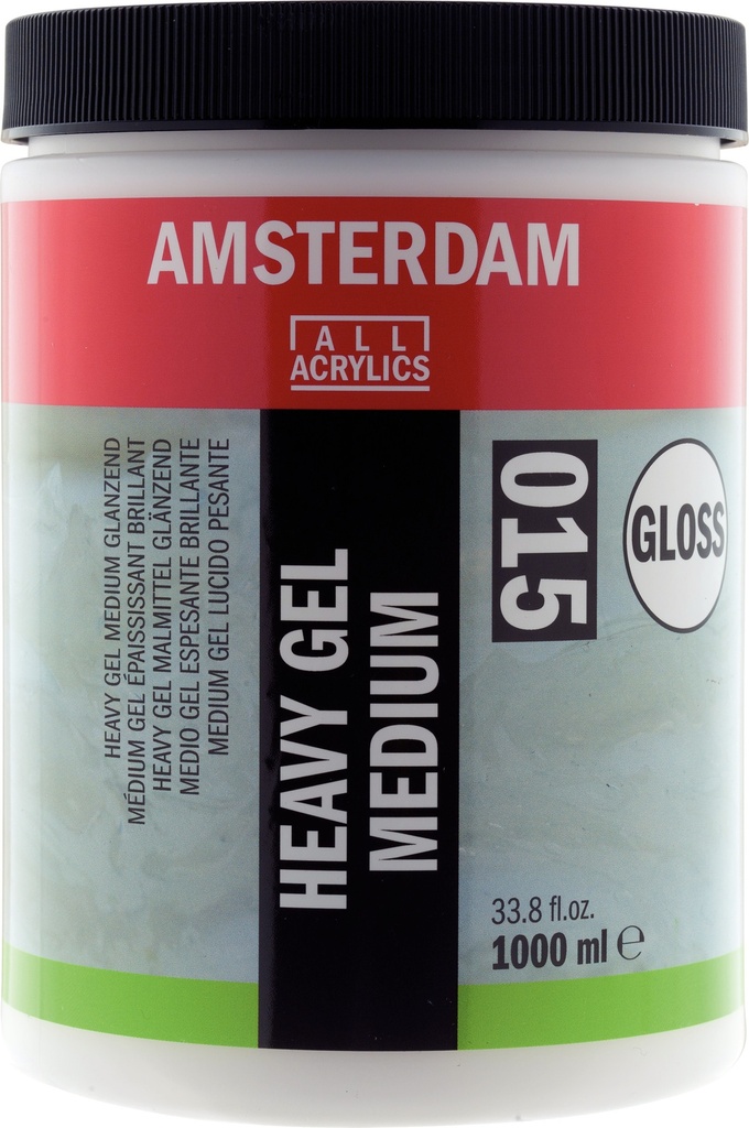 Amsterdam Heavy Gel Medium Glanzend 015 Pot 1000 Ml