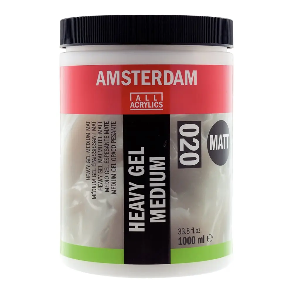 Heavy gel medium mat 1000ml