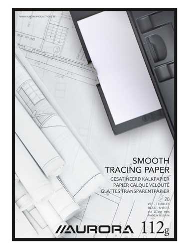 Kalkpapierblok 20 Vel