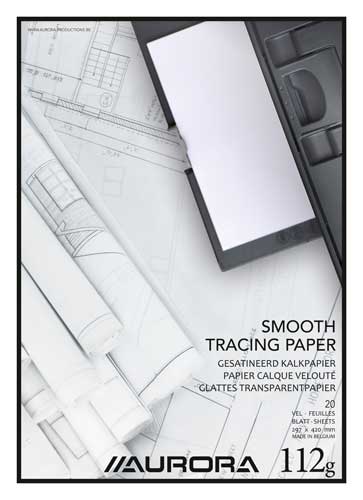 Kalkpapierblok Din A3 20 Vel, 112gr