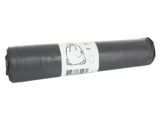 Vuilniszakken 60x80h 60 liter 14 micron