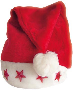 kerstmuts met sfeerverlichting