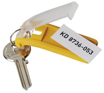Key Clip Geel 6 Stuks