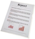 L-Map 100St A4 Copy-Safe PP gestructureerd, mat transparant