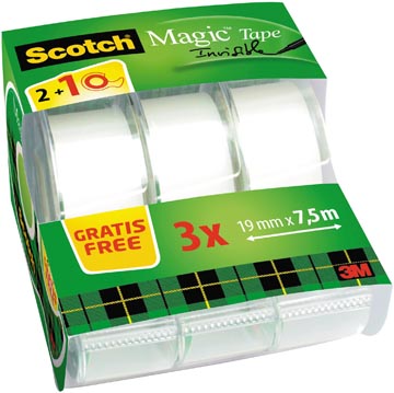 Magic Caddy Pack 3Rol 19Mm+7.5M