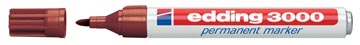 MARKER3000 BRUIN ROND EDDING