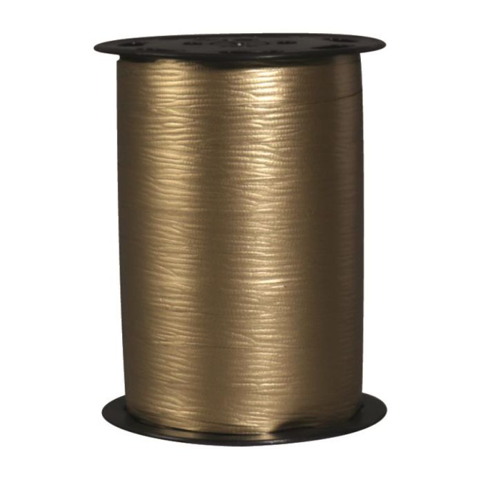 Mat Line Lint, Goud, Crêpepapier Effect, Matte Afwerking Matline Crepon - 19Mm X 100M
