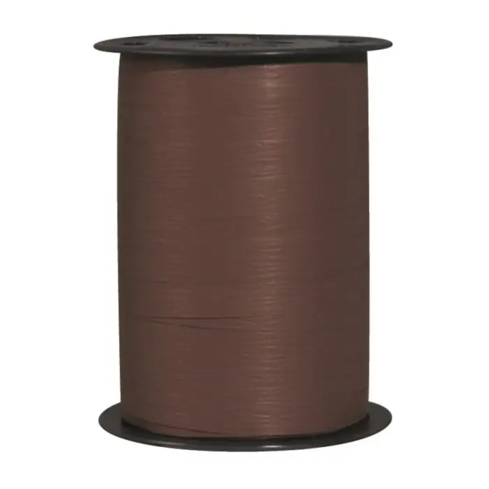 Mat Line Lint, Chocolade, Crêpepapier Effect, Matte Afwerking Matline Crepon - 10Mm X 250M