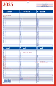 Memento kalender 32X21cm 2027 Nederlands                     