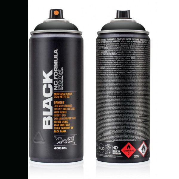 Montana Black 400Ml Blk9001 Black