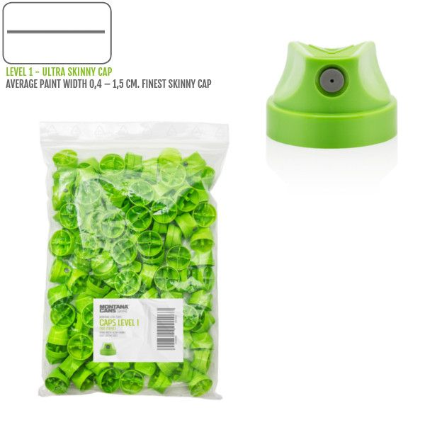 Montana Caps Level 10St Extra Fijn