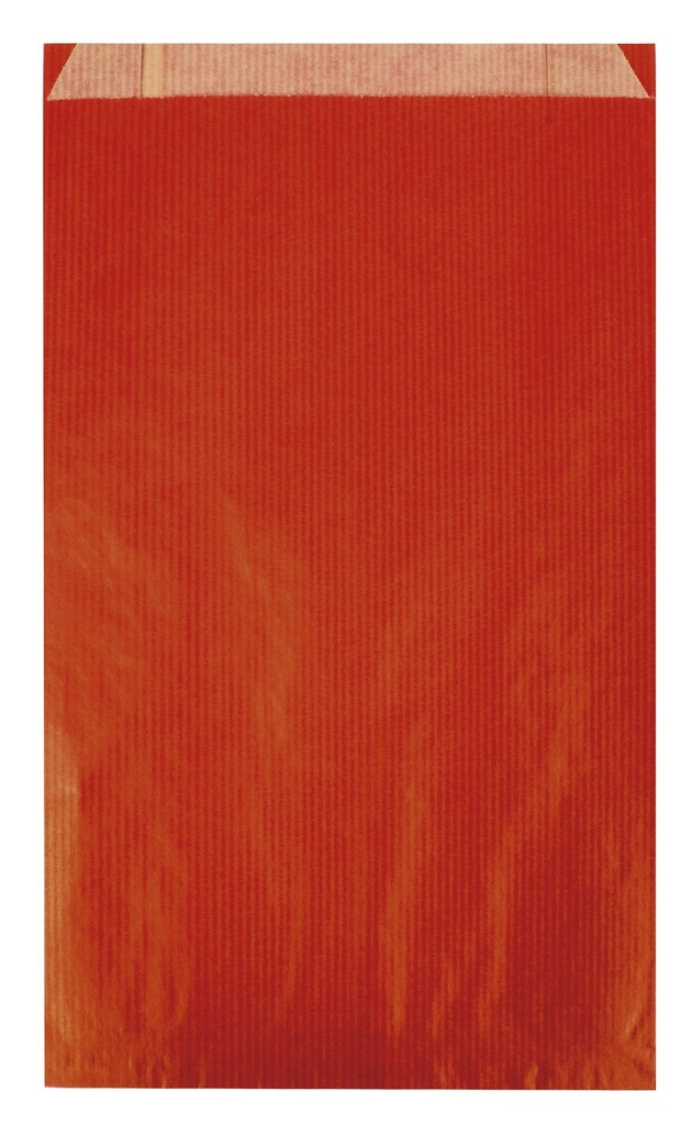 250 ZAKJES/ZIJV.24X6.5X41CM ROOD