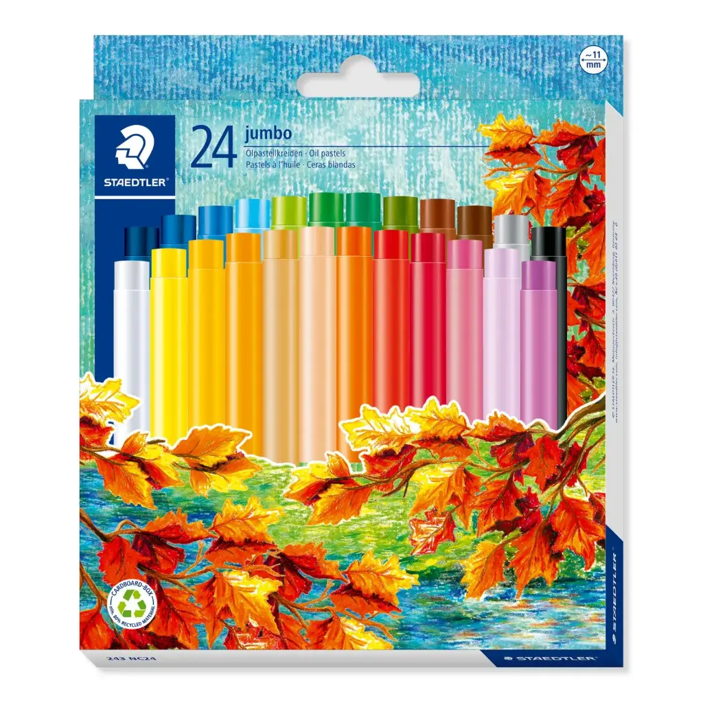 noris club jumbo 24x oliepastels