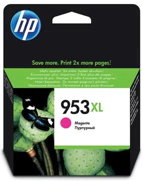 Hp 953Xl Oj Pro Inkt Magenta Hc 1450Pagina'S 20Ml