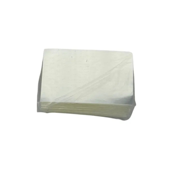 PP formaat met perforatie 30µ - transparant - 100x160mm