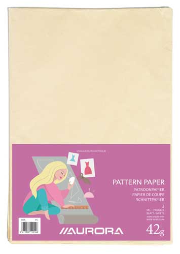 3 VELLEN PATROONPAPIER