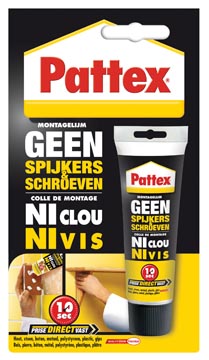 Pattex Geen Spijkers 50G