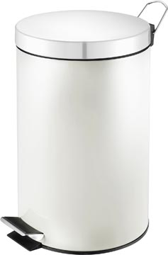 Pedaalemmer 3 Liter, V-Part - Wit 