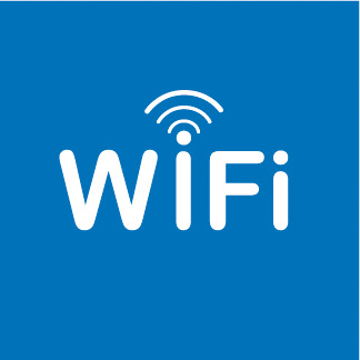 pictogram wifi zone 114x114mm