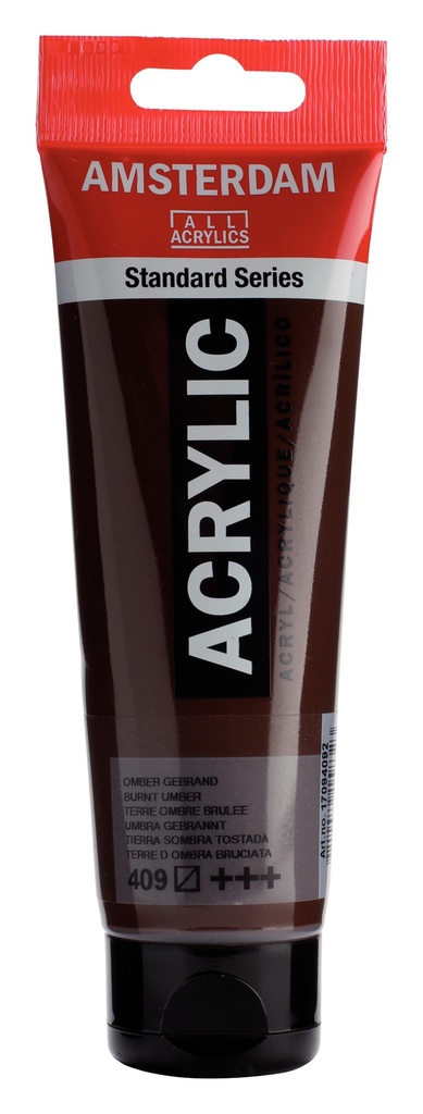 Standard Series Acrylverf Tube 120 Ml Omber Gebrand 409