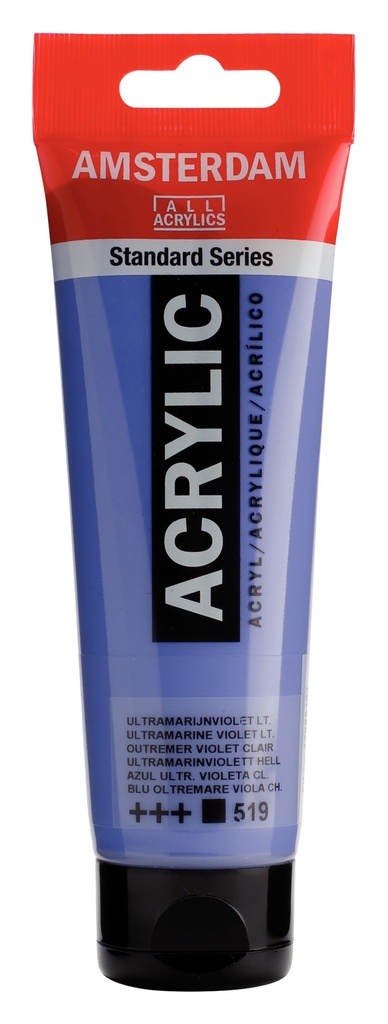 Standard Series Acrylverf Tube 120 Ml Ultramarijnviolet Licht 519