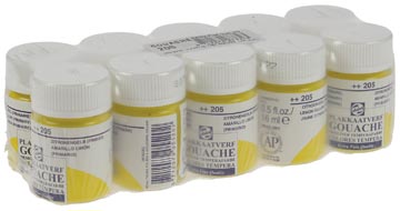 Talens Gouache Extra Fine Quality Fles 16 Ml Citroengeel (Primair) 205