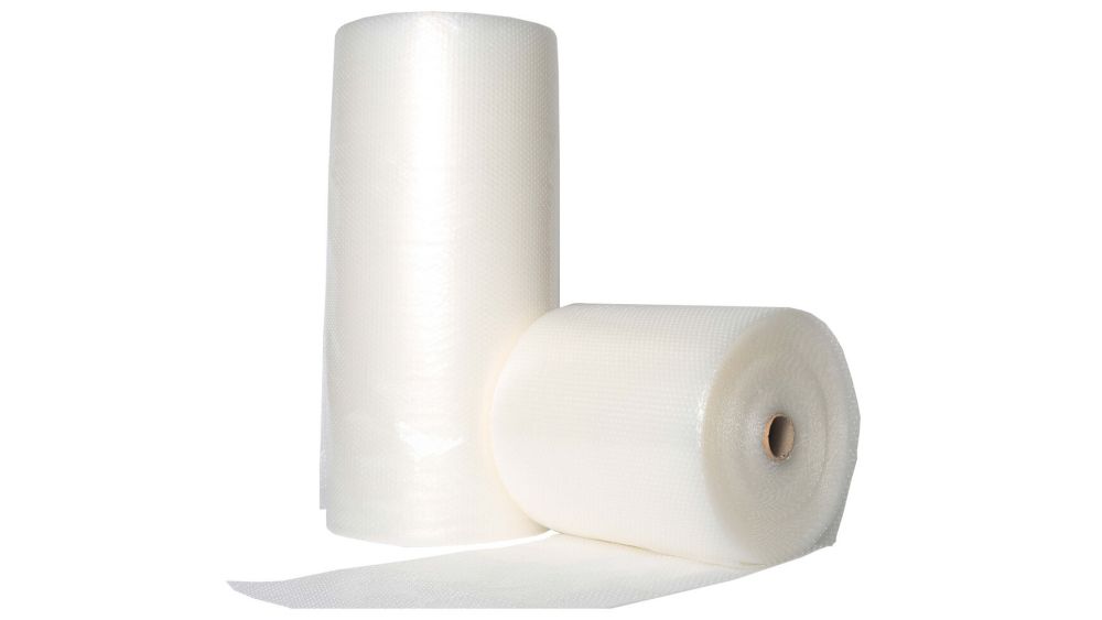 Luchtkussenfolie 500mm X 100M, 2 Lagen, Ldpe Coex, Transparant, 10.0 mm, S-2 First, Zak Met 1 Rol - Niet Geperforeerd