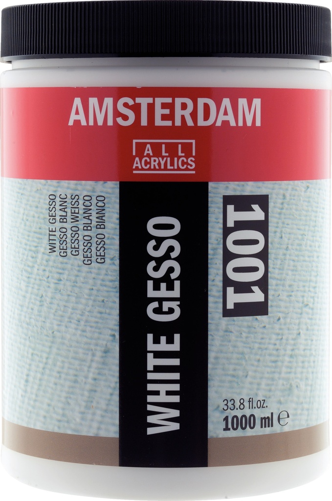 Amsterdam Wit Gesso 1001 Pot 1000 Ml